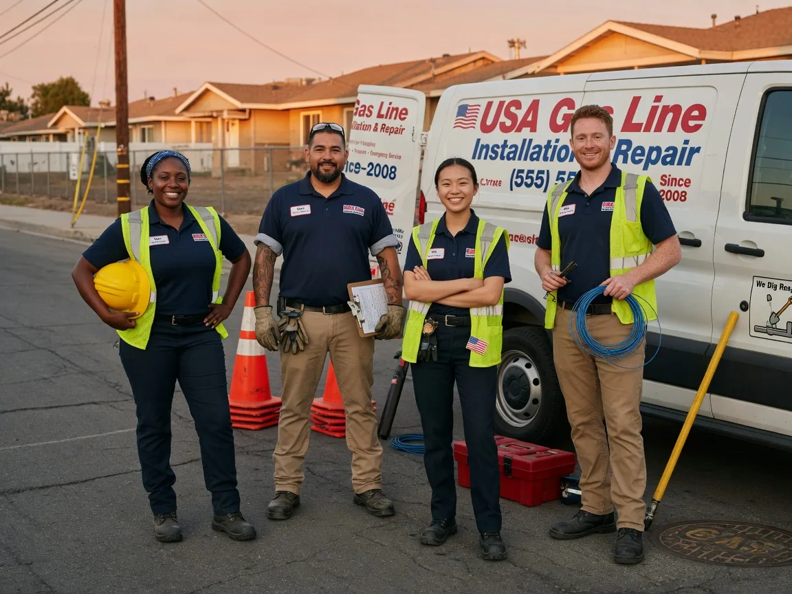 Gas Line Installation company in Macedonia, IA